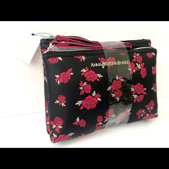 🎉HP🎉🆕🌹NWT 2pc Cosmetic Case Set - Picture 2 of 8